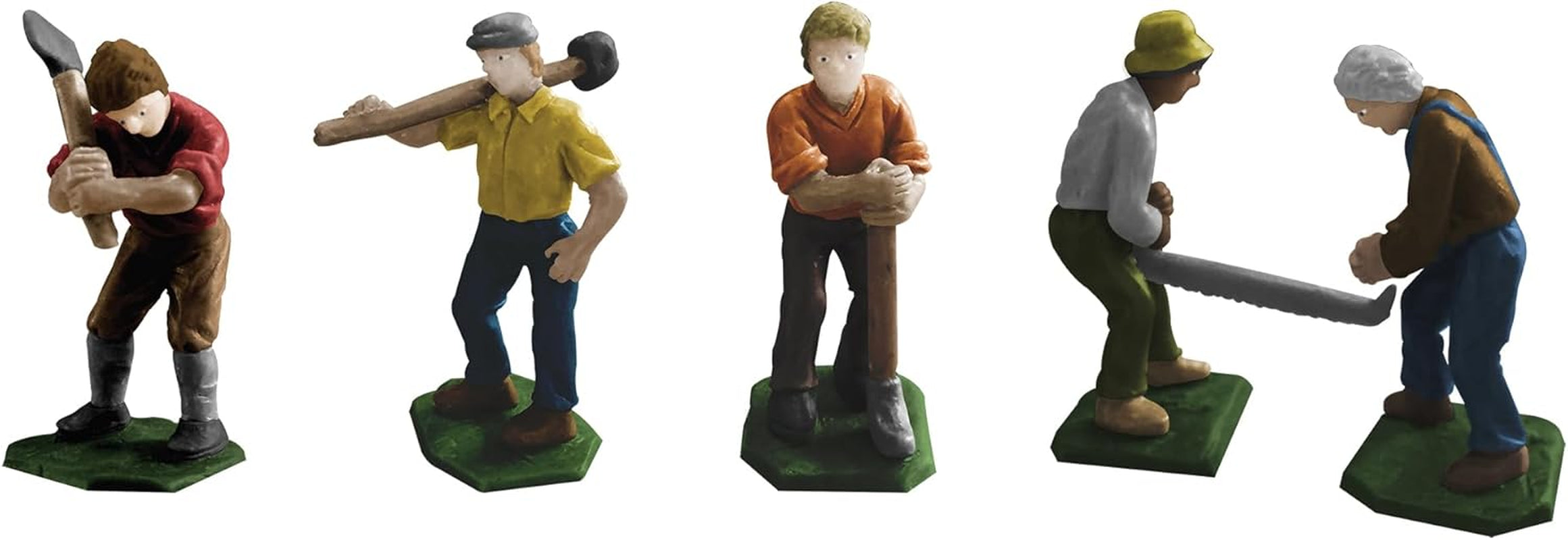 Lionel O Gauge Electric Model Train Accessories - Carnival Figurine Set