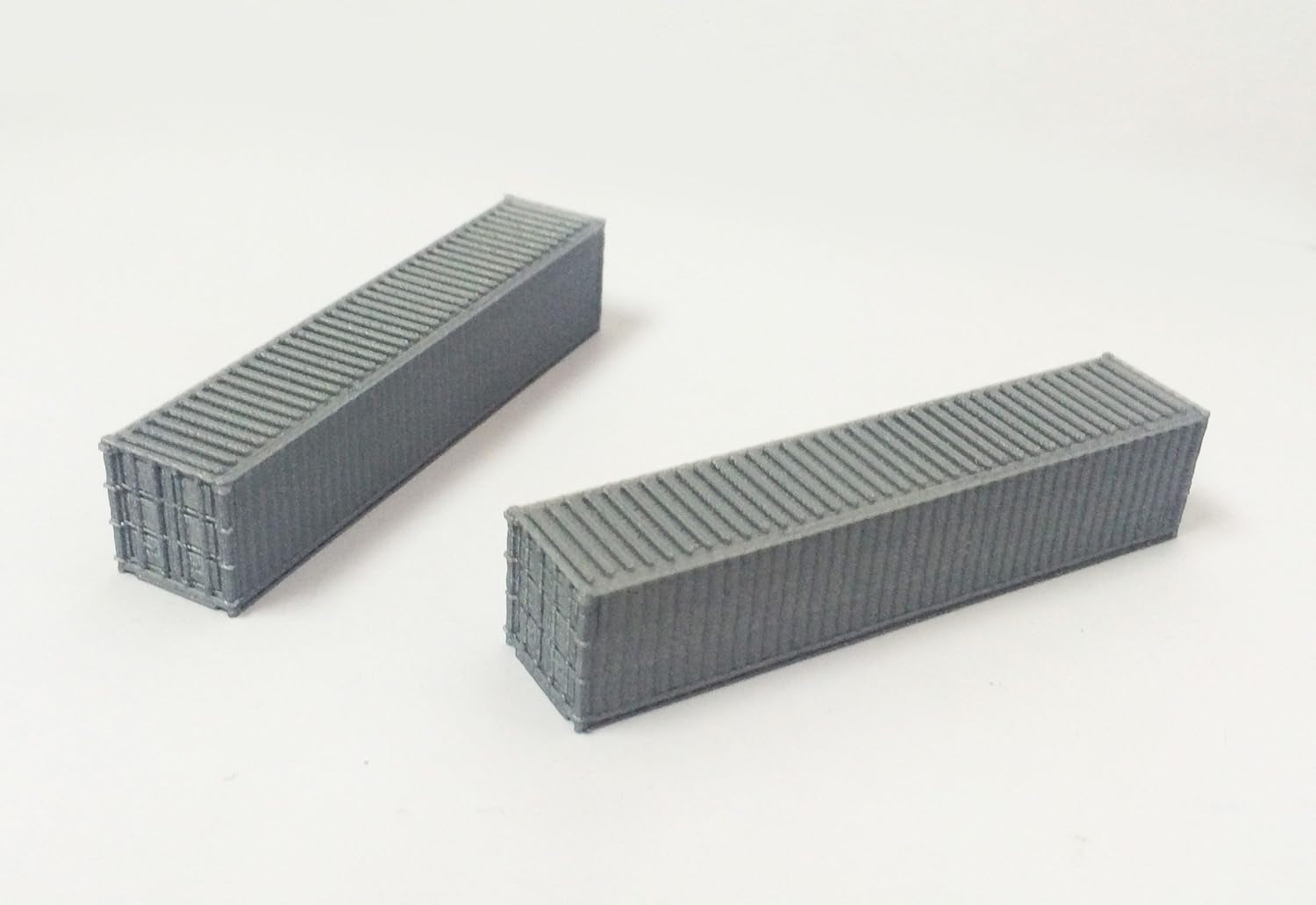 Transform Your N Scale Layout with 2 Stunning Silver 40Ft Freight Containers from Outland Models! 🚂✨ #ModelTrains #RailwayAccessories