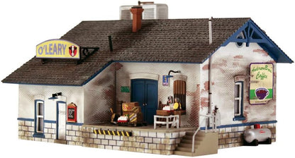 O'Leary Dairy Distribution HO Scale Pre-Fabricated Building by Woodland Scenics