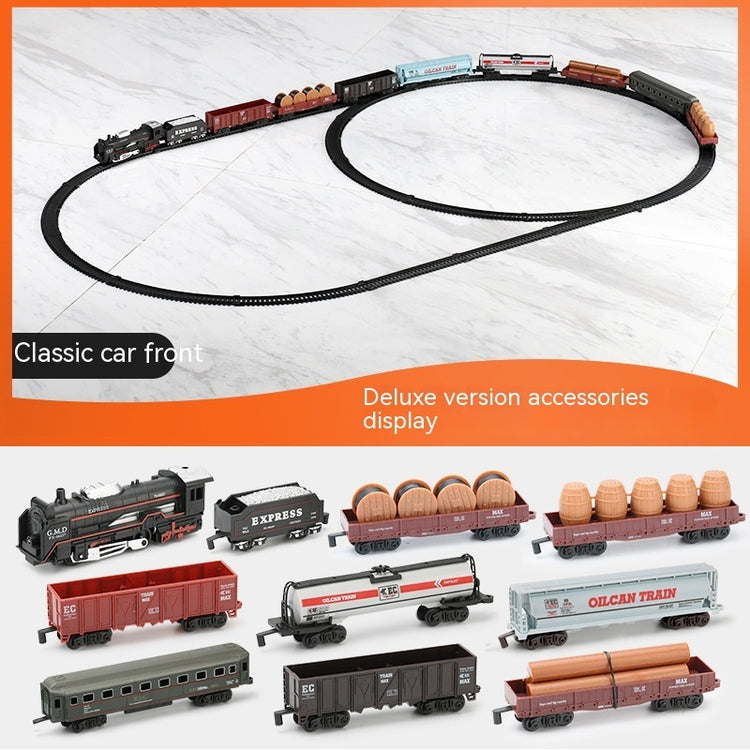 Electric Track Simulation Model Train Set