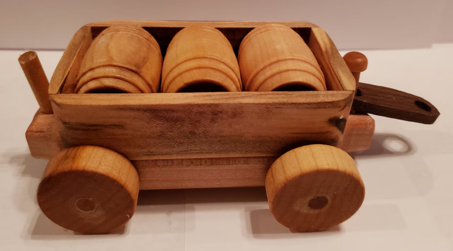 Custom Handmade Wooden Train Set for Kids