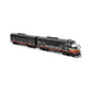 HO scale Southern Pacific F3A and F3B locomotive set by BYMRR Train Store, showing detailed model in green and yellow livery