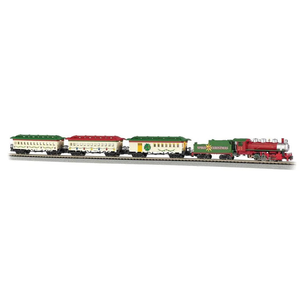 N Scale Spirit of Christmas Ready to Run Electric Locomotive Train Set
