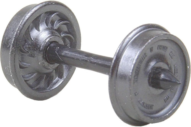 HO Scale Code 110 Ribbed-Back RP-25 Wheelsets, 36-Inch (12-Pack)