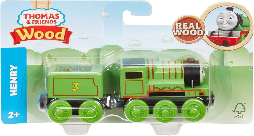 Wood Henry Push-Along Train Engine