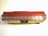 Mint condition BYMRR Toy Fair Box Car 1995 in original packaging, detailed model with vibrant colors and vintage design.