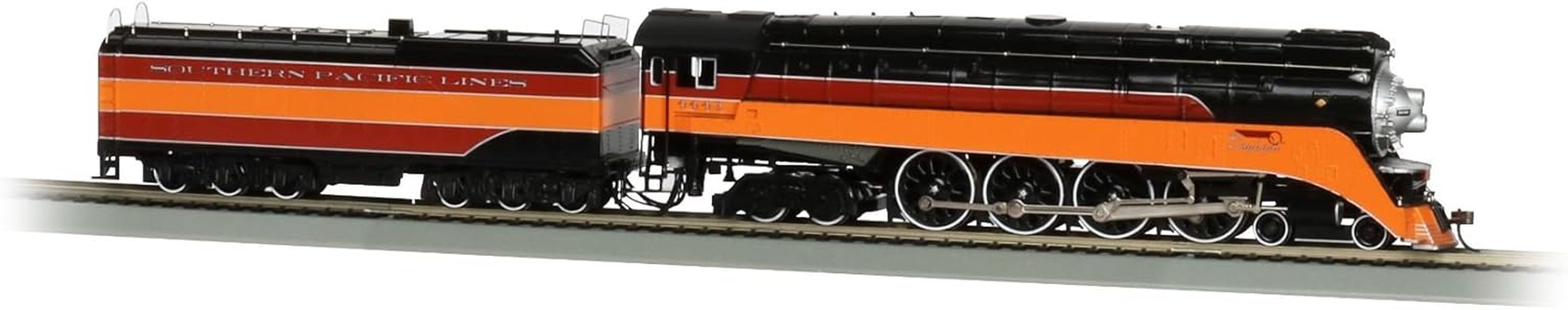 Bachmann GS4 4-8-4 Southern Pacific Daylight #4449 HO Scale Model Train with DCC Sound Value - Railfan Edition