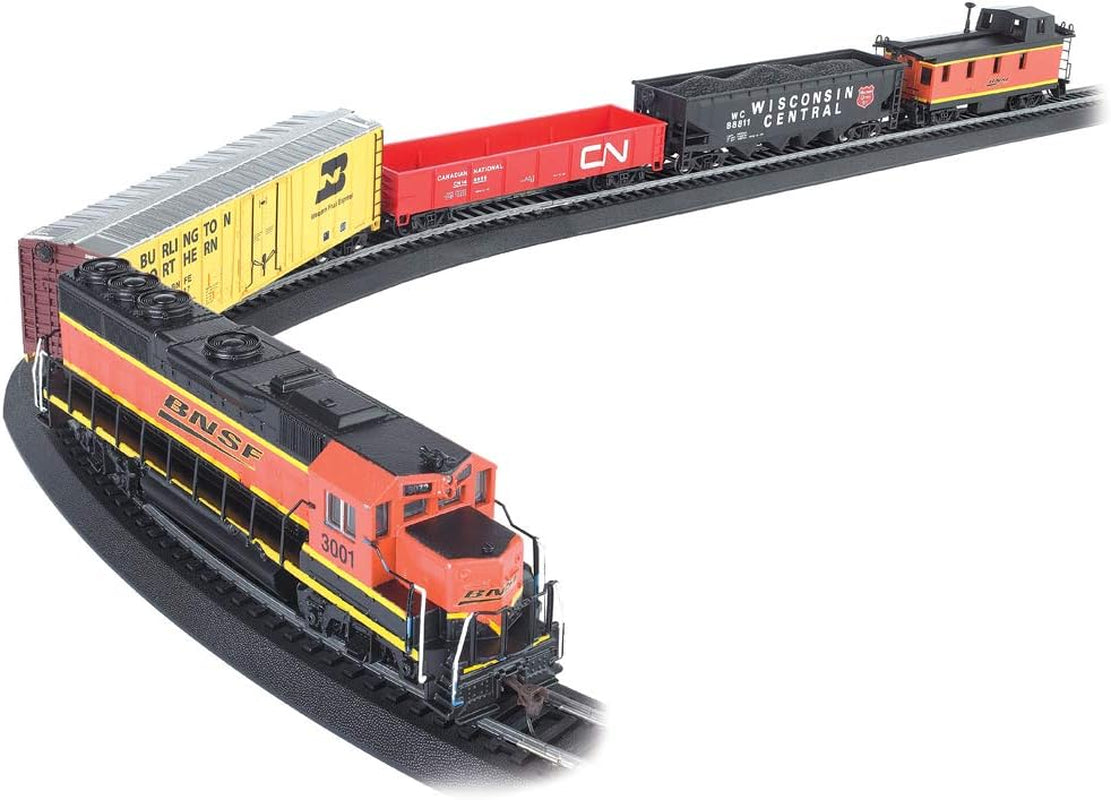 Bachmann Trains Rail Chief HO Scale Electric Train Set - 130 Piece Ready-to-Run Collection