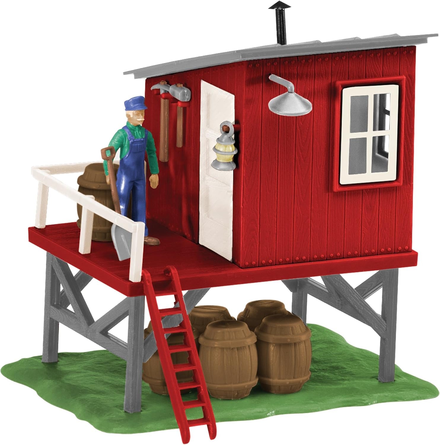 Lionel O Gauge Electric Model Train Barrel Shed - Essential Accessories for Your Layout!