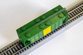 HO scale MKT PS-2 two bay covered hopper model by BYMRR Train Store, late version, detailed railcar with hopper doors and markings.