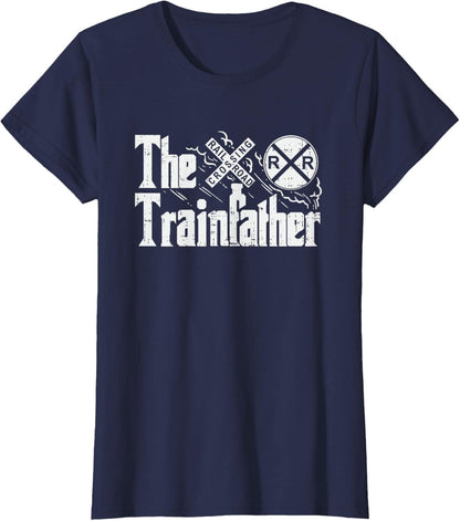 Railroad Train, Railroad Engineer, Train Lover, Train Fan T-Shirt