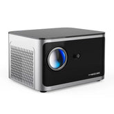 Android 11 4K Smart Projector with 580 ANSI Lumens, 1920x1080P Full HD, Wifi 6, Bluetooth 5.0, Allwinner H713, Voice Control for Home Cinema Theater - BYMRR Train Store
