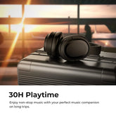 Active Noise Cancelling Bluetooth Over-Ear Headphones with Microphone - BYMRR Train Store
