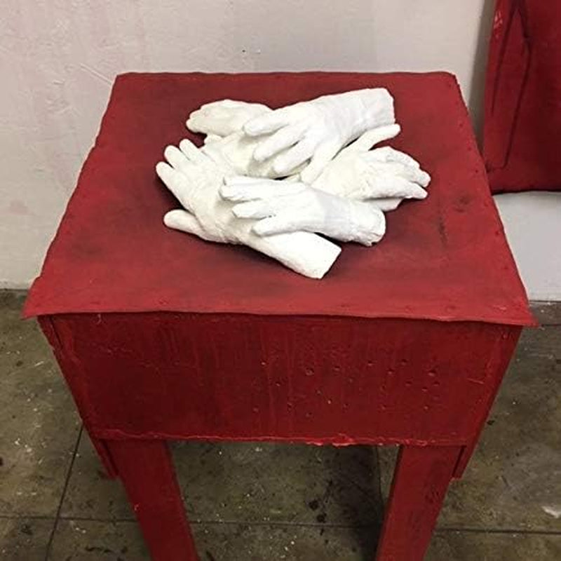 Professional Grade White Plaster Cloth Gauze Bandage Rolls - 6 Pack for Art Projects, Sculptures, and Crafting (4 Inch x 15 Feet Each, Total 90 Feet)