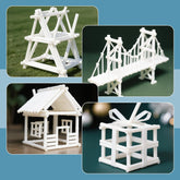 Get Creative with 25 Pcs of ABS Plastic Round Tubes in 5 Sizes for Your DIY and Craft Projects! Perfect for Architectural Models!