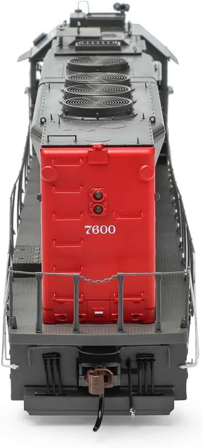 Athearn HO Scale GP40P-2 Locomotive with DCC and Sound, SP 1980s Version #7600, Model ATHG64935