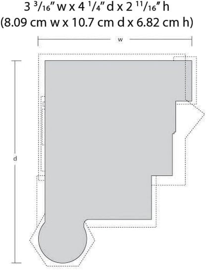 Woodland Scenics BR4932 Pre-Assembled Old Weathered Barn Model Kit, N Scale