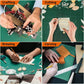 Anezus self-healing double-sided rotary cutting mat in 12x18 inches with 5-ply craft board for sewing and scrapbooking projects.