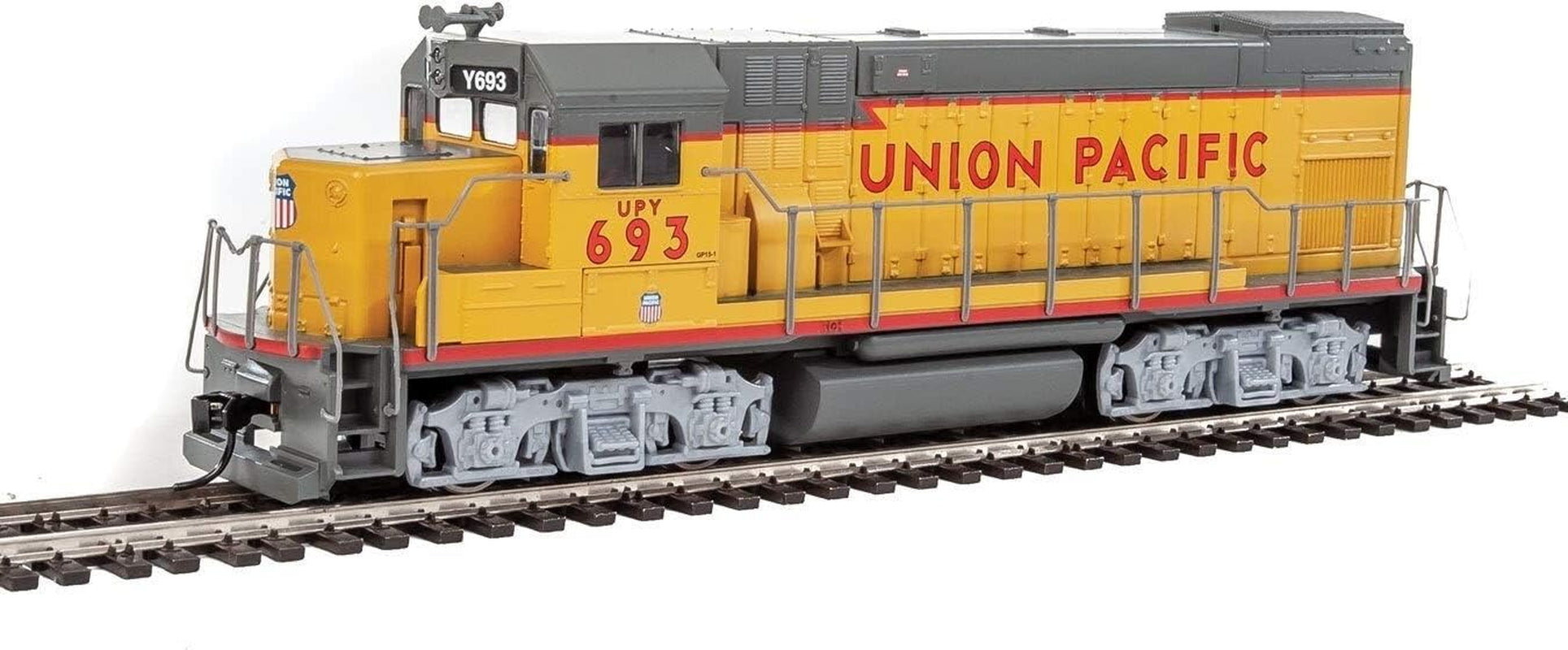 Walthers Trainline HO Scale EMD GP15-1 Model Locomotive - Standard DC - Canadian Pacific (Red, White)