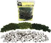 Enhance Your Environment with 3"-5" Woodland Scenics Tree Kits
