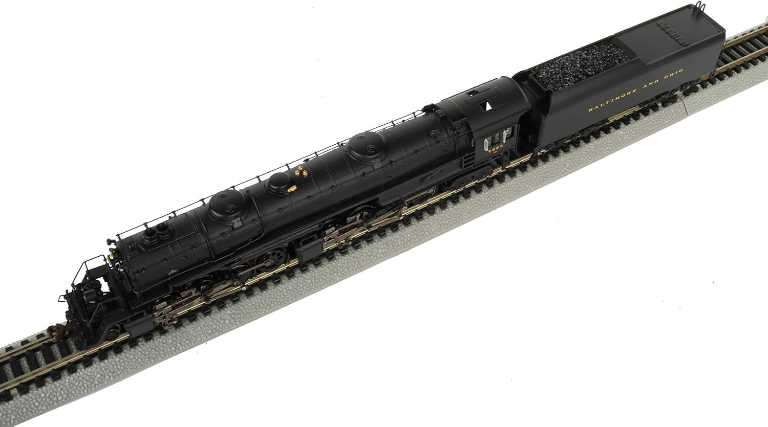 Bachmann Trains EM-1 2-8-8-4 DCC Sound Value Steam Locomotive - B&O #7623 - Later Small Dome - N Scale (80853)