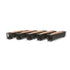 HO scale rapid discharge hopper car by BYMRR Train Store with five bays, model ATH98498, ready-to-roll model railroading equipment