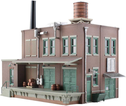 Woodland Scenics N Scale Clyde & Dale's Barrel Factory Model