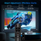 Android 11 4K Smart Projector with 580 ANSI Lumens, 1920x1080P Full HD, Wifi 6, Bluetooth 5.0, Allwinner H713, Voice Control for Home Cinema Theater - BYMRR Train Store
