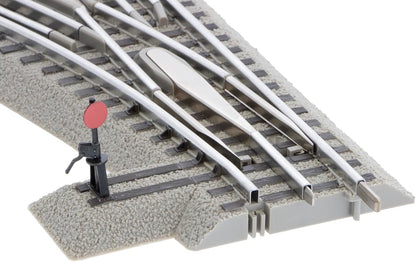Fastrack 036 Manual Switch, Electric O Gauge, Left Hand, for 14 Years Old and Up