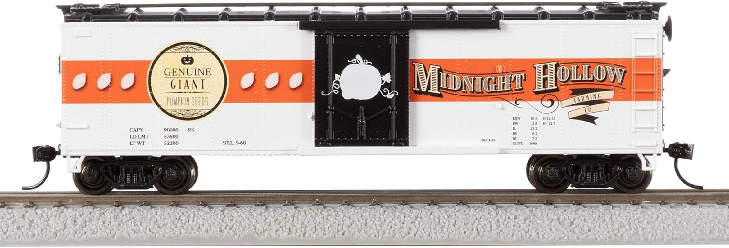 Lionel Transylvania Railroad Halloween Freight Bluetooth Electric HO Scale Model Train Set with Remote Control