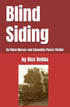 Thrilling book cover for "Blind Siding" by BYMRR Train Store, featuring Ethan Mercer and Samantha Pierce amid a tense scene.