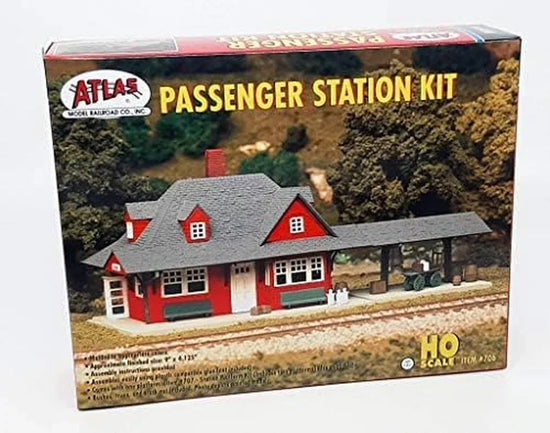 Atlas Model 706 HO Scale Passenger Station Kit