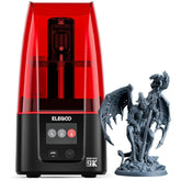 Mars 5 Ultra Resin 3D Printer - 7" 9K Mono LCD, High-Speed Printing at 150mm/h, Smart Automatic Leveling, Intelligent Detection, Wi-Fi Transfer, Print Volume: 6.04 x 3.06 x 6.49 Inches