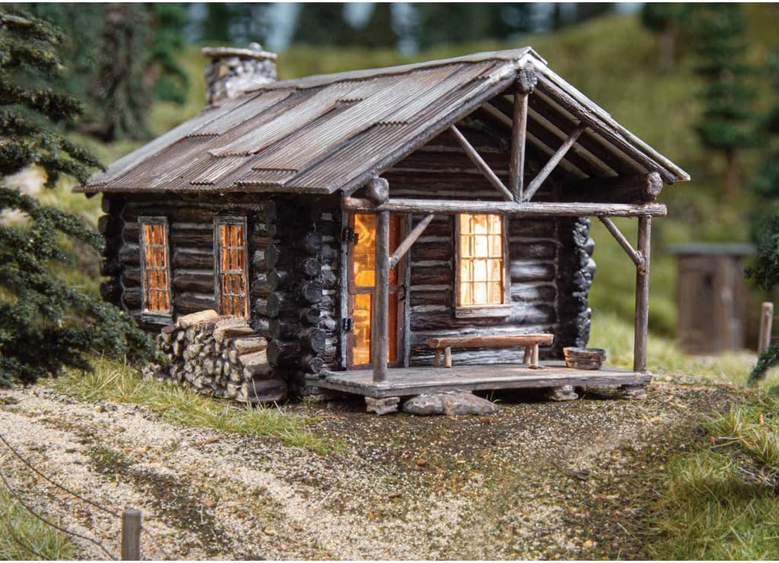 Woodland Scenics Cozy Cabin HO Scale Model BR5071 WDS5071