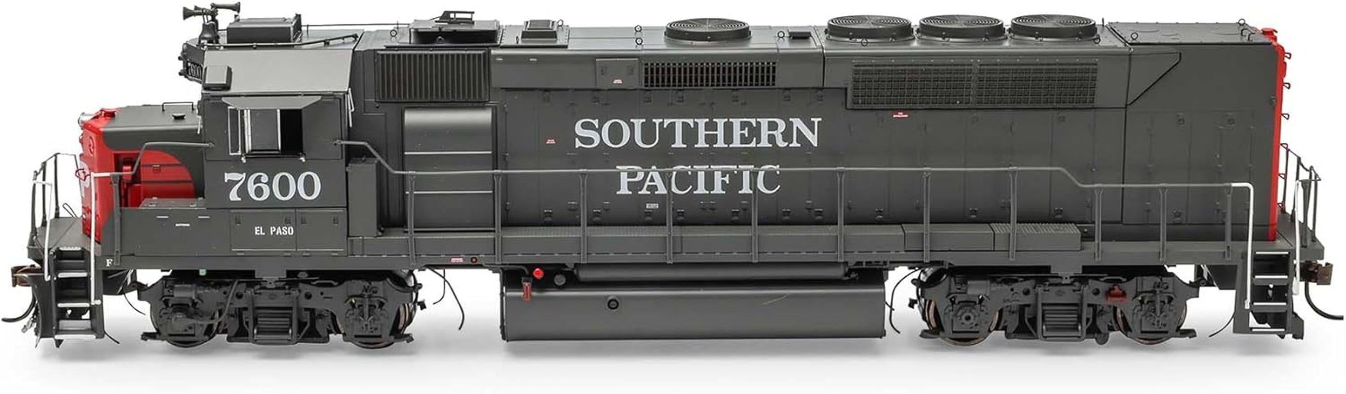 Athearn HO Scale GP40P-2 Locomotive with DCC and Sound, SP 1980s Version #7600, Model ATHG64935