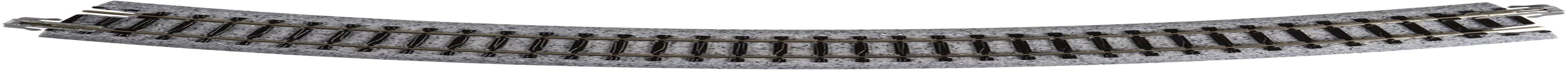 Kato USA Unitrack Model Train 249mm (9 3/4") Radius 45-Degree Curve Track Set (4 Pieces)