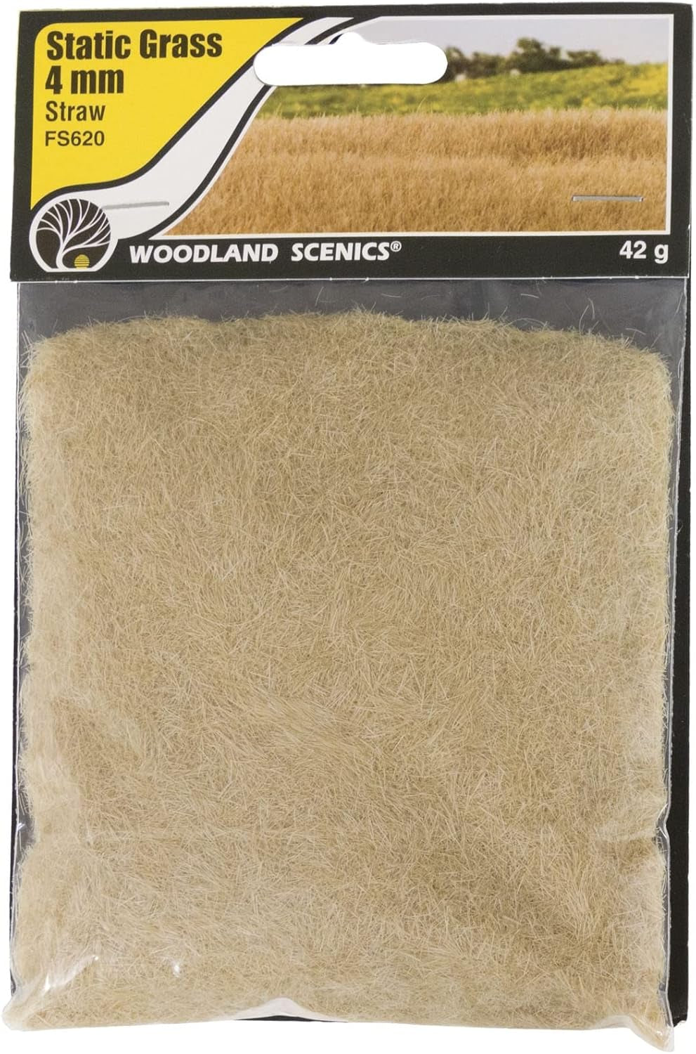 Woodland Scenics 4mm Static Grass - Straw (FS620)