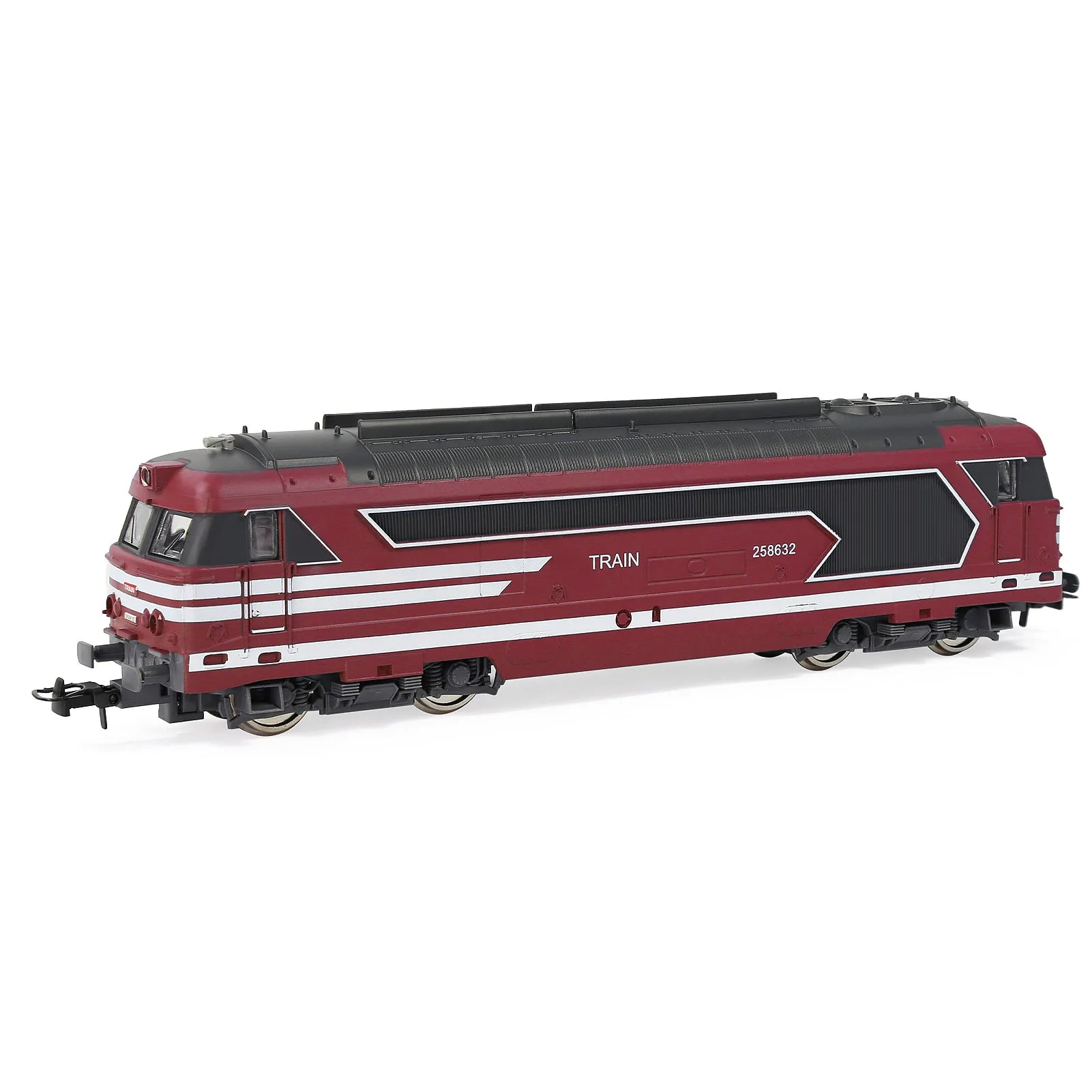 HO Scale 1:87 European Style Long Model Railway Locomotives - HCT8702