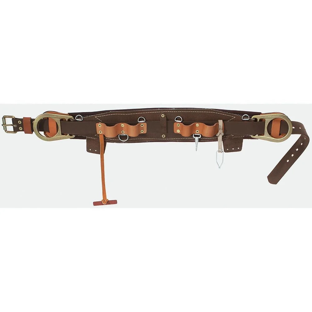5266N-18D 18 In. Semi-Floating Style Body Belt - Brown