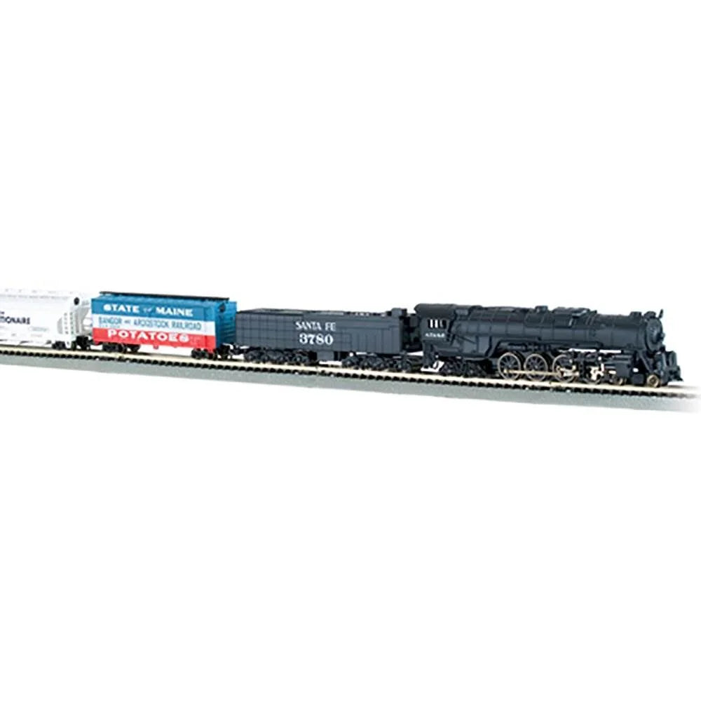 Experience the Thrill of Model Railroading with the Bachmann N Scale Empire Builder Electric Locomotive Train Set - Ready to Run Adventure Awaits!