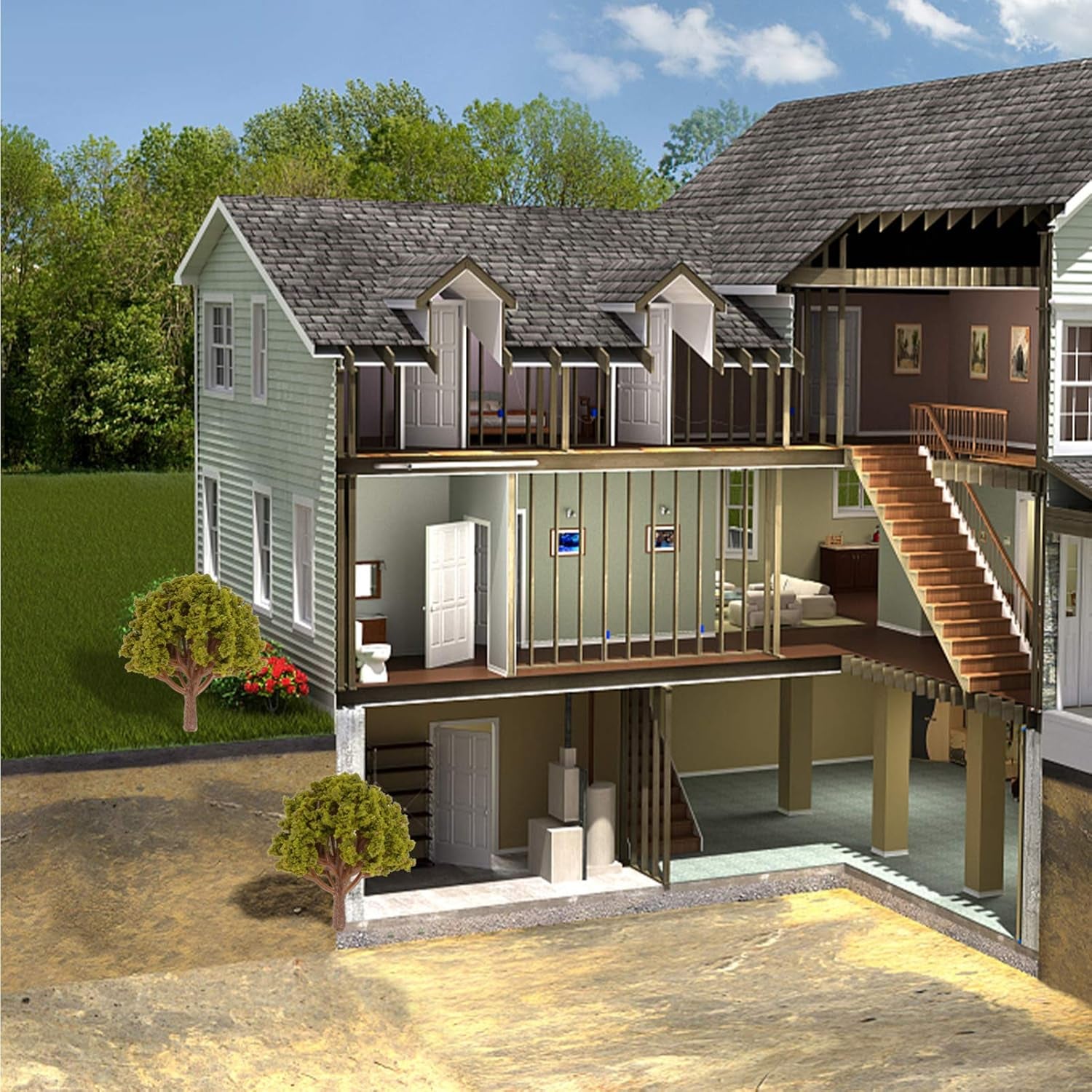 Angoily 20-Piece Mixed Model Trees Set, Miniature Yellow Landscape Props for N Scale Model Trains and Fairy Gardens