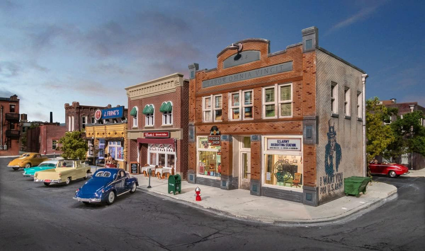 Woodland Scenics BR4957 N Scale Records and Recruiting Building