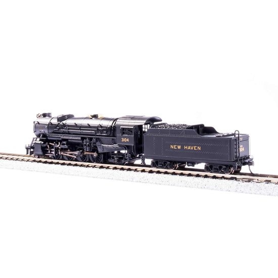 USRA Heavy Mikado N scale model train locomotive by BLI3976 with sound, DC, and DCC, in NH 