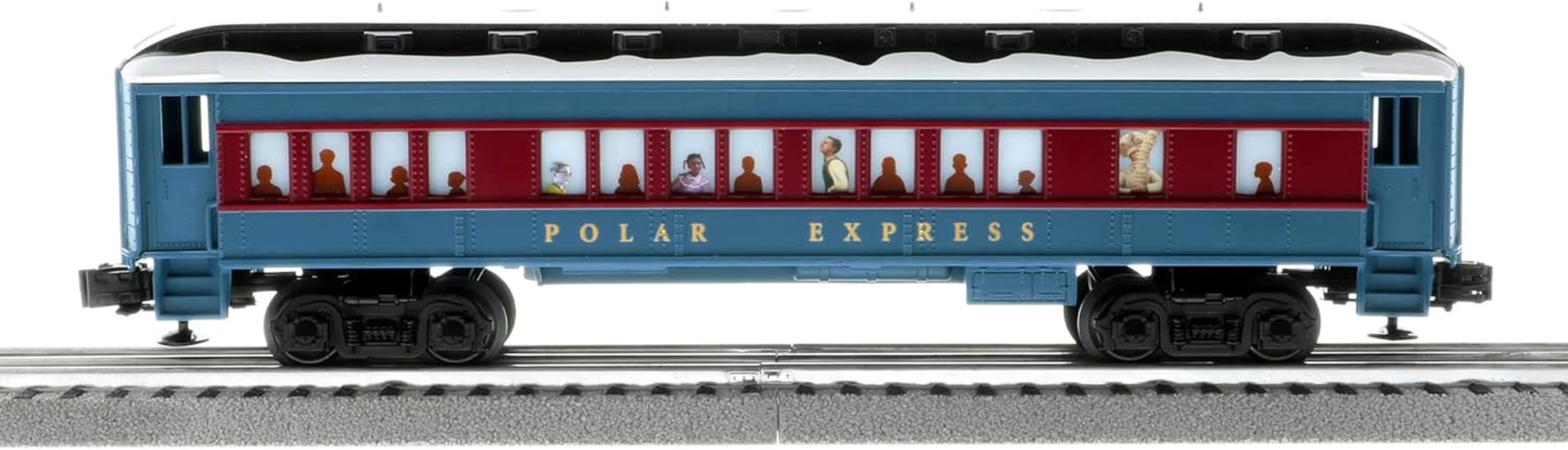 Lionel Polar Express Electric O Gauge Model Train Set with Bluetooth 5.0 and Remote Control