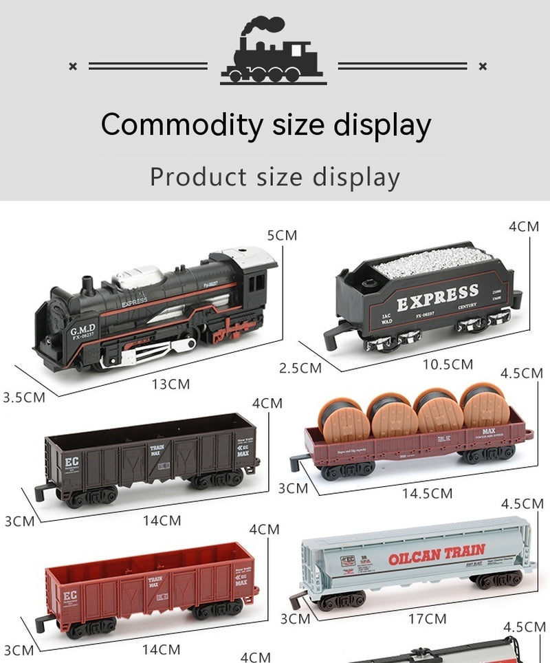 Electric Track Simulation Model Train Set