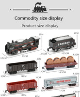Electric Track Simulation Model Train Set
