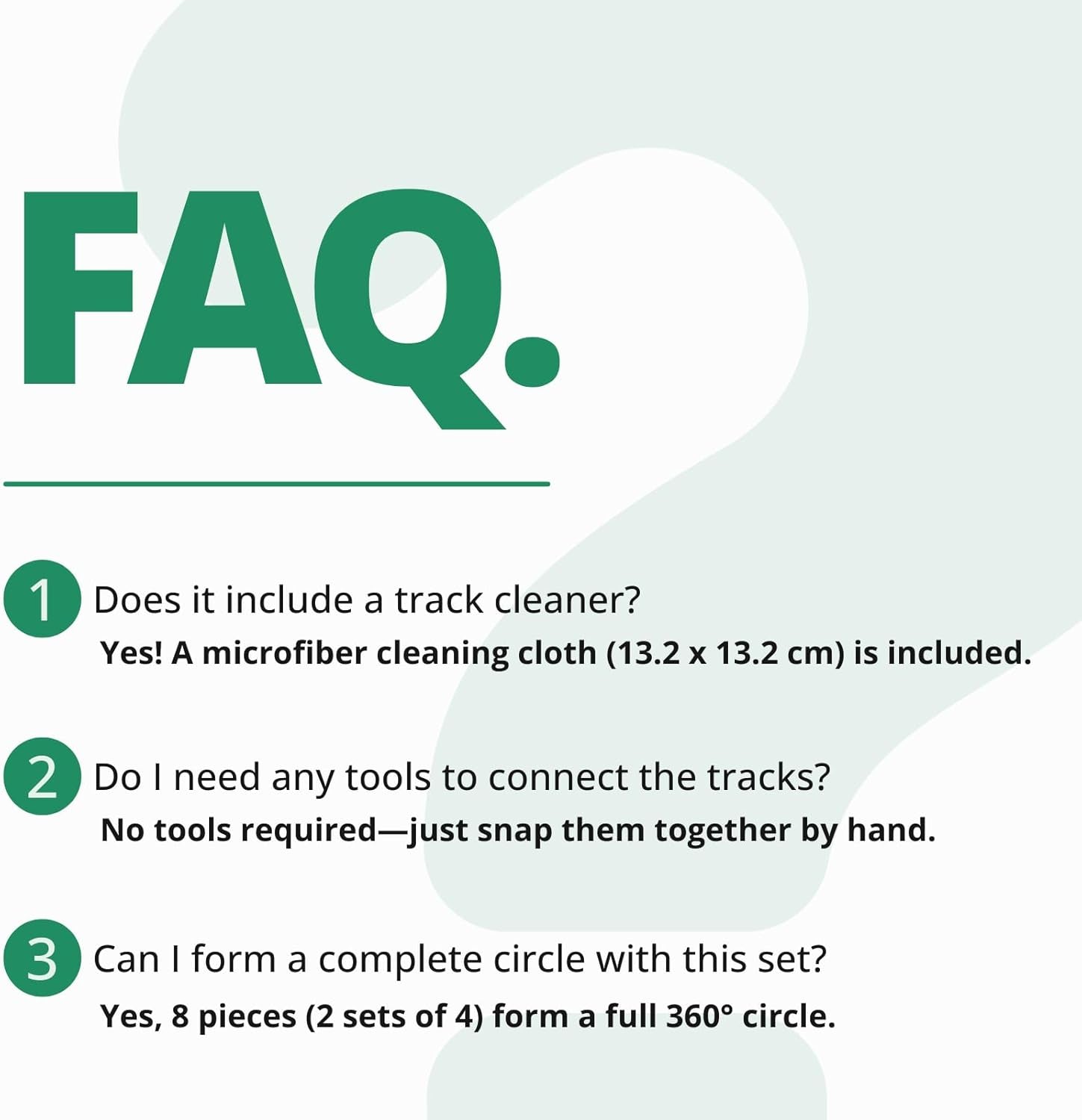 KATO N Scale 20-100 Unitrack R249-45 Curve Track Set (8 Pieces) with 15x15cm Track Cleaning Cloth – Snap-Together Rail System for Seamless Layout and Effortless Maintenance