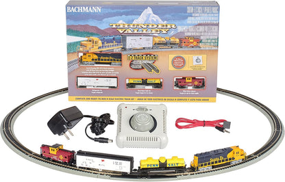 Bachmann Trains Thunder Valley N Scale Ready-to-Run Electric Train Set - Medium Size