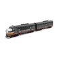 HO scale Southern Pacific F3A and F3B locomotive set by BYMRR Train Store, detailed model with locomotive number decals