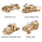 3D Wooden Puzzle Train Model DIY Wooden Train Toy Mechanical Train Model Kit Assembly Model Home Decoration Crafts